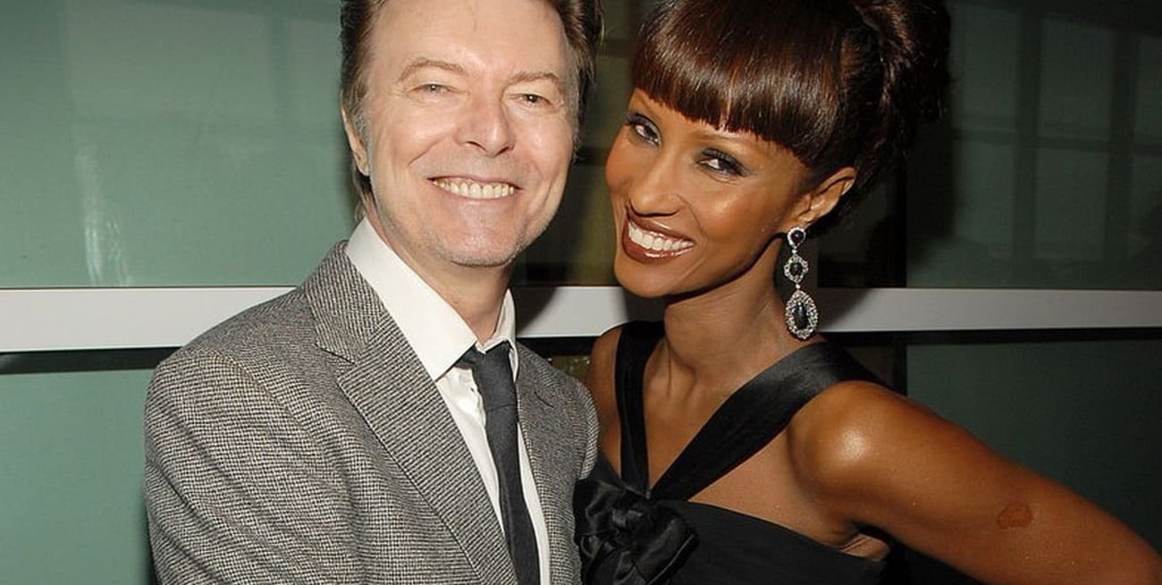 Iman promete nunca más volver a casarse, cinco años después de enviudar de David Bowie