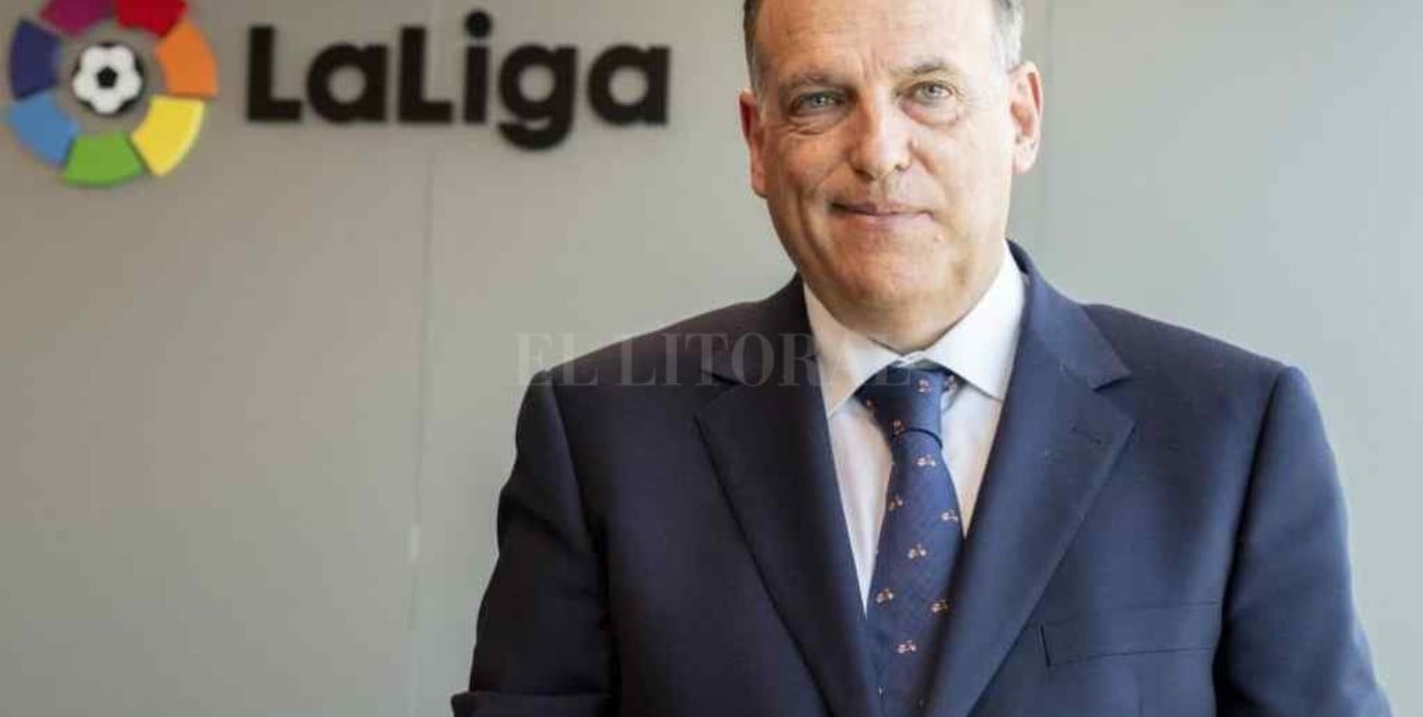 Tebas, presidente de LaLiga, aseguró que "Messi no es imprescindible"