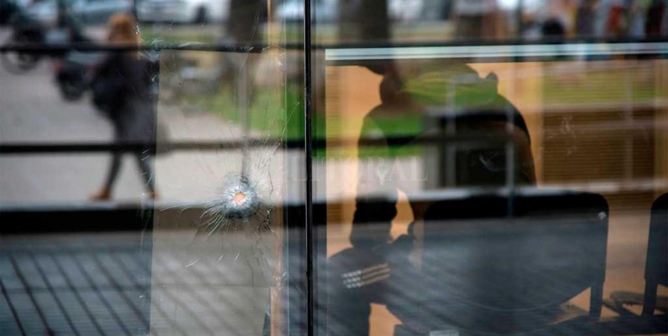 Video: así fue la balacera al Centro de Justicia Penal de Rosario