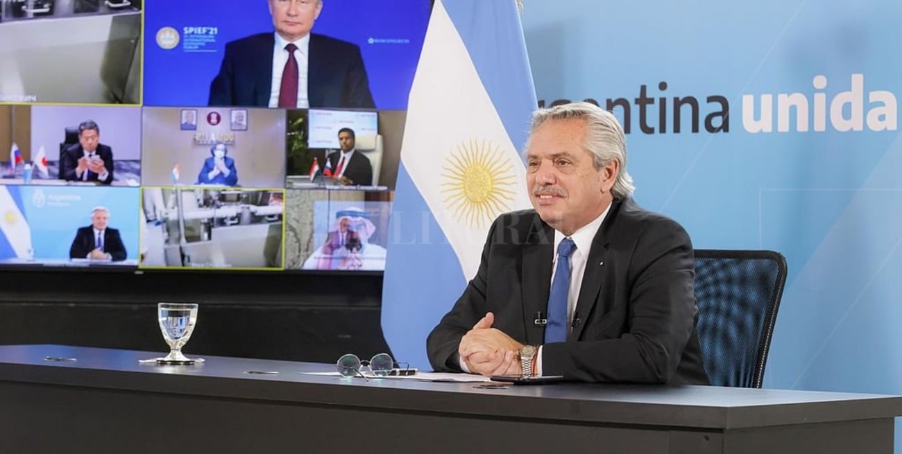 Fernández y Putin anunciaron el inicio de la producción de la vacuna Sputnik V en Argentina