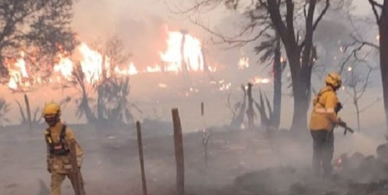 Dos muertos y un herido por incendios en el norte de Córdoba