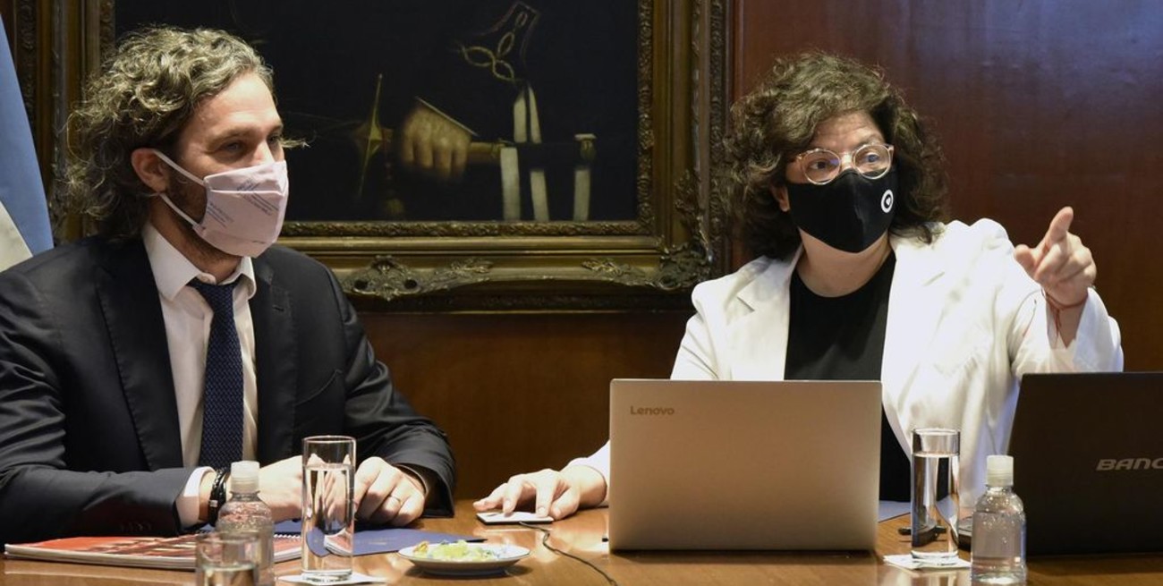 Cafiero y Vizzotti tendrán este lunes una reunión con expertos para "analizar la situación epidemiológica"