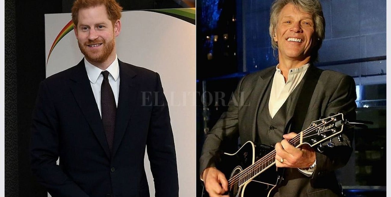 El Príncipe Harry grabará una canción a beneficio con Jon Bon Jovi