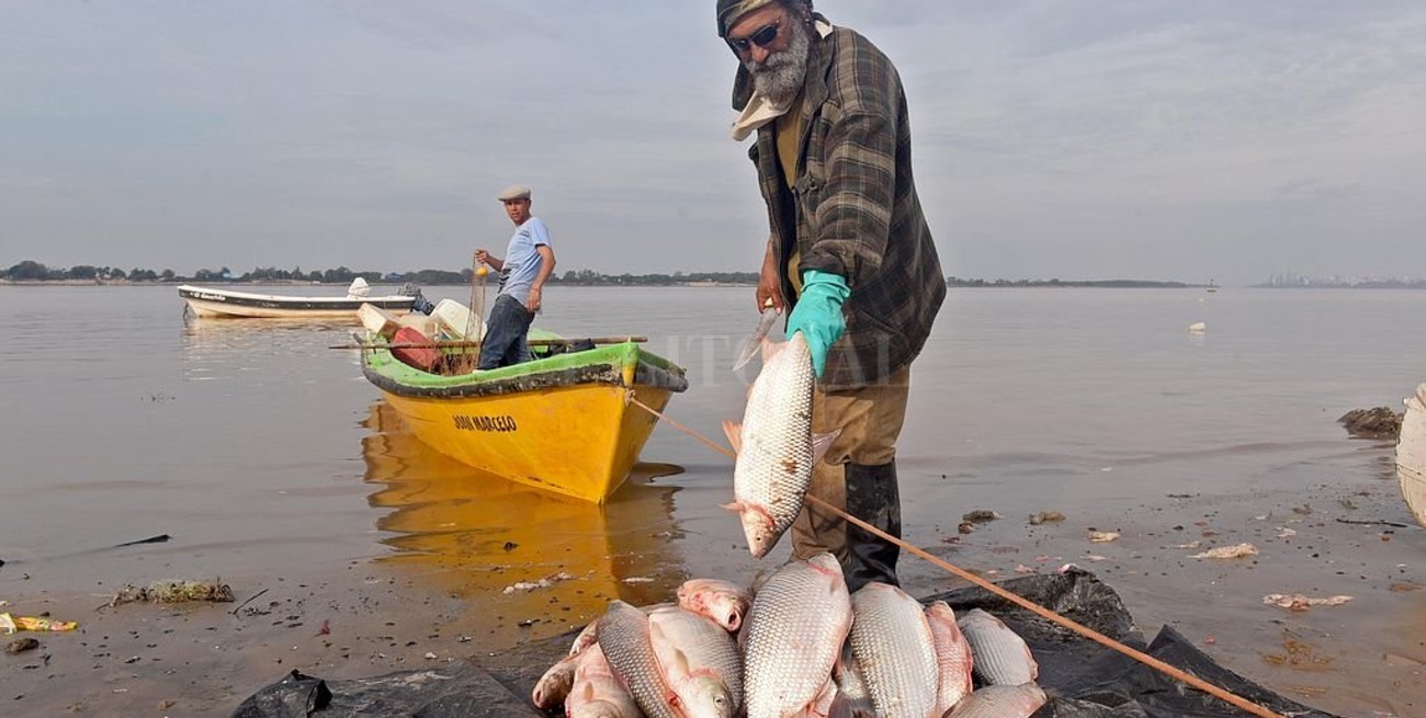 Por la bajante, un juez prohibió la pesca en toda la provincia de Santa Fe