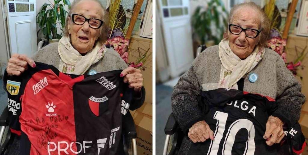 ¡La primera dama de Colón  gritó campeón a los 103 años!