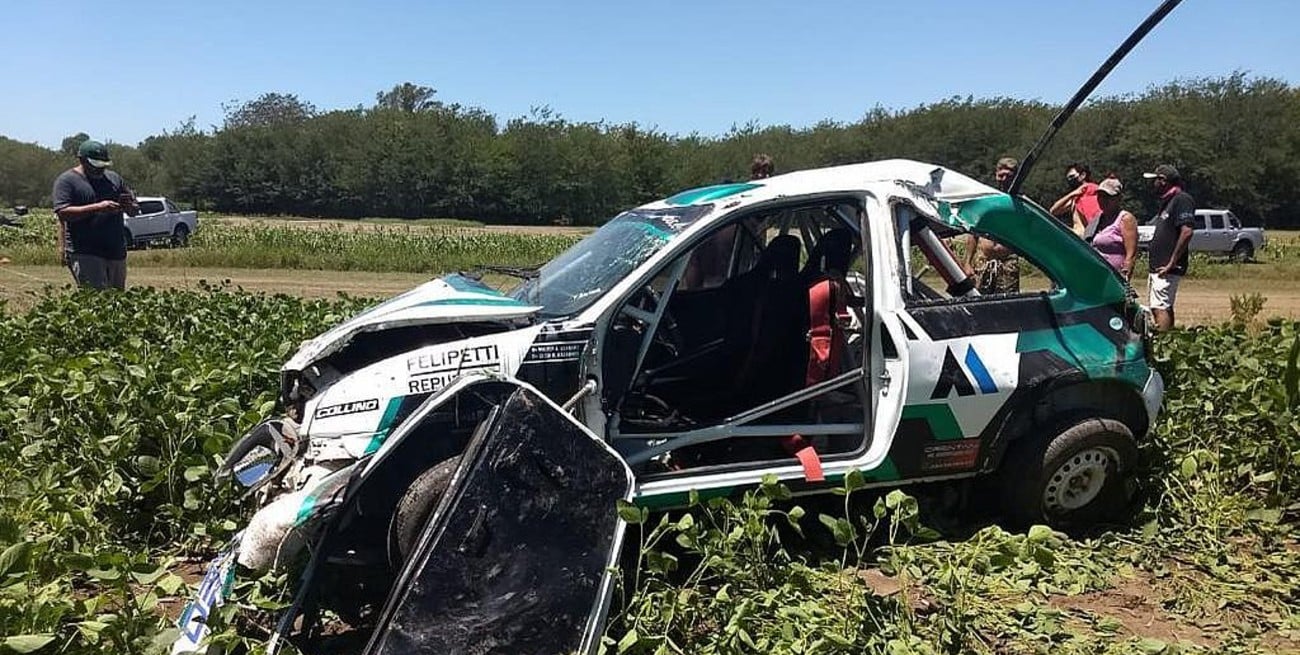 Grave accidente en el rally santafesino