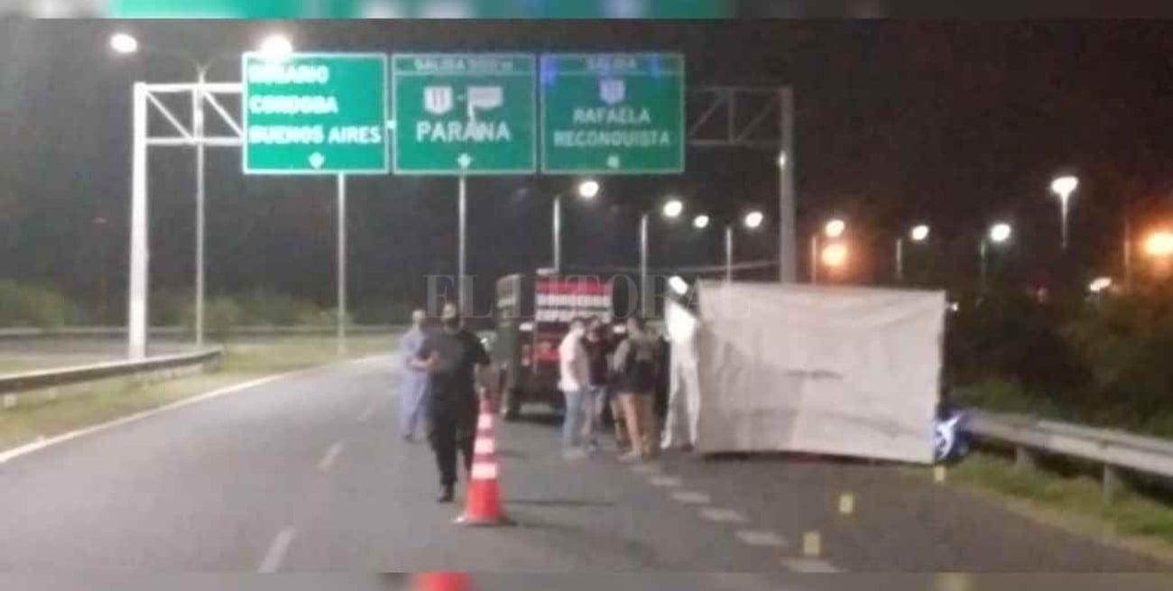 Parecía un accidentado, pero tenía un tiro en la nuca