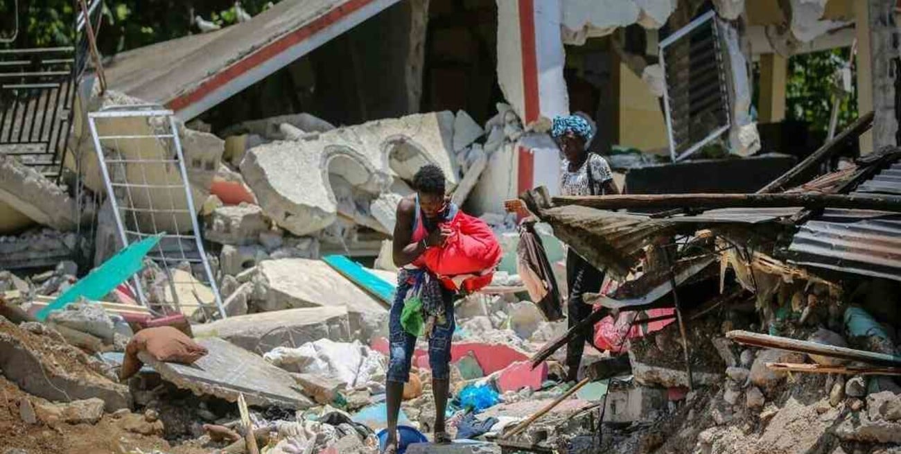 Ascienden a 1.419 la cifra de muertos por el terremoto en Haití