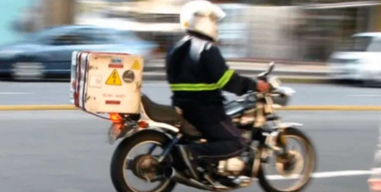 Asaltan a un "delivery" y le roban su moto