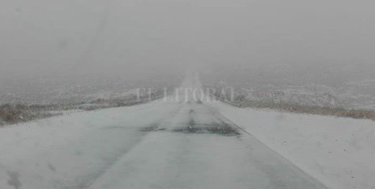 Por la presencia de nieve, se mantiene cerrado el Camino de Altas Cumbres