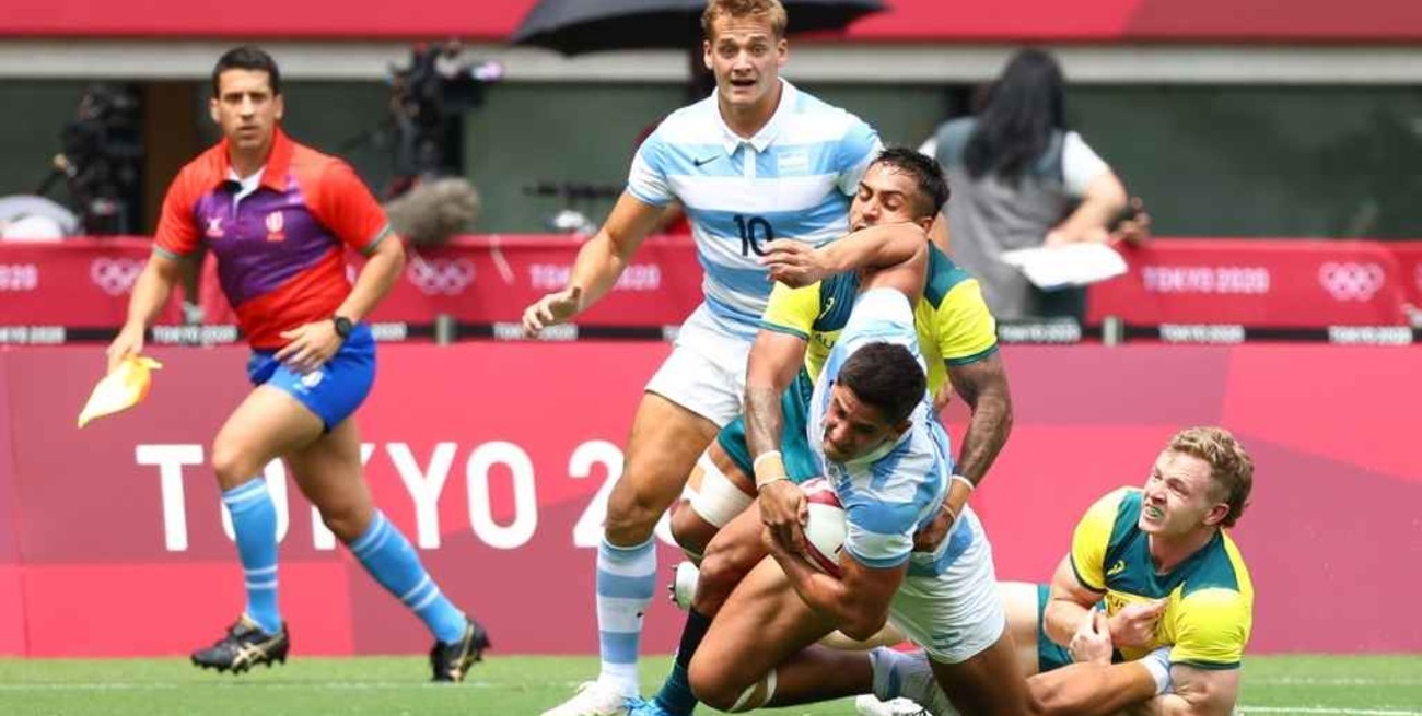 Debut con triunfo del seleccionado argentino de rugby seven ante Australia 