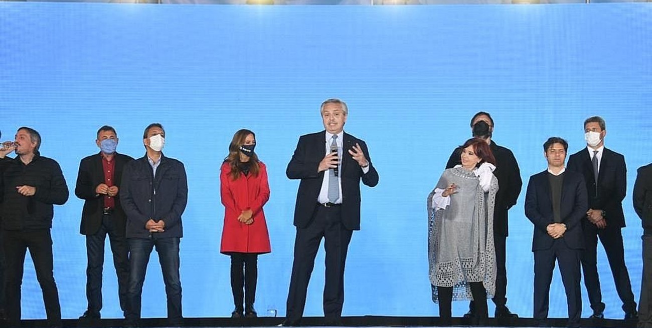 Alberto Fernández y Cristina Kirchner cerraron la campaña del Frente de Todos