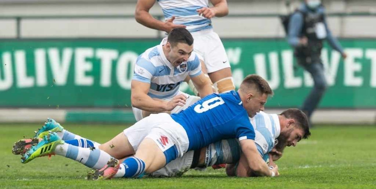 Los Pumas vencieron a Italia y le pusieron fin a la racha de siete derrotas consecutivas