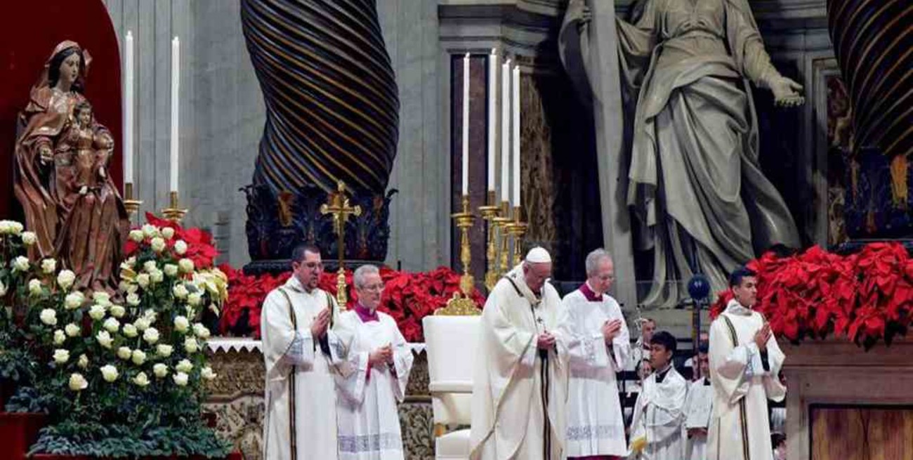 Video: el Papa Francisco celebra la Misa de Nochebuena