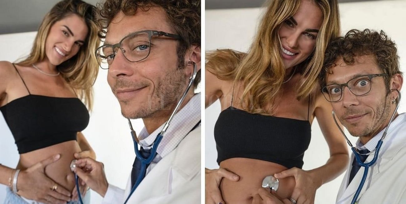 Valentino Rossi y Francesca Novello serán padres