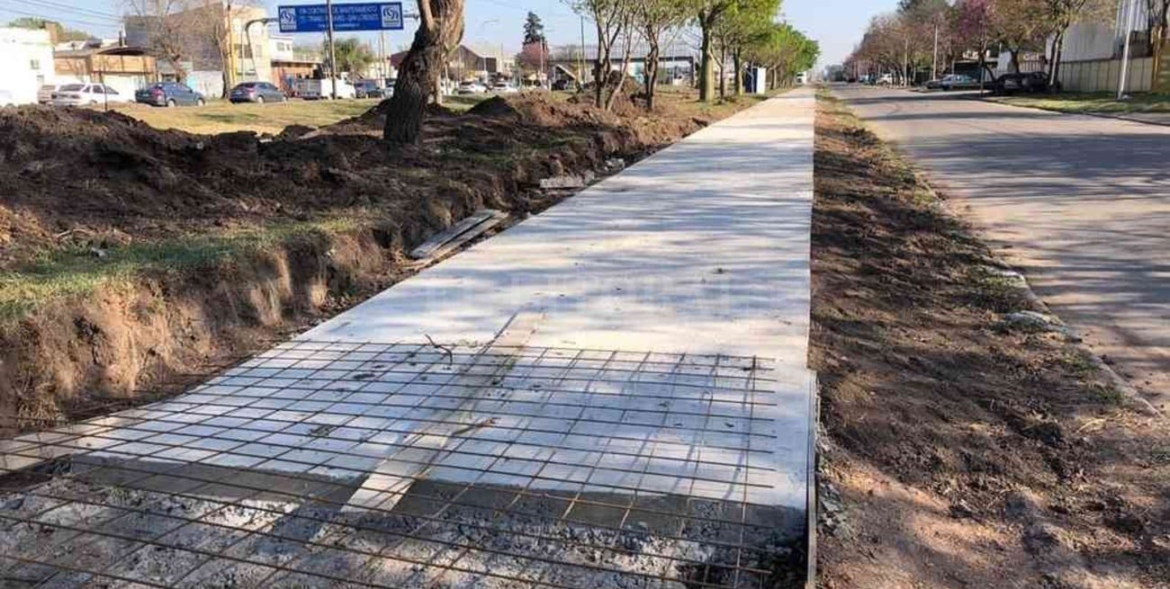 Extienden la bicisenda sobre calle Cittadini en San Lorenzo