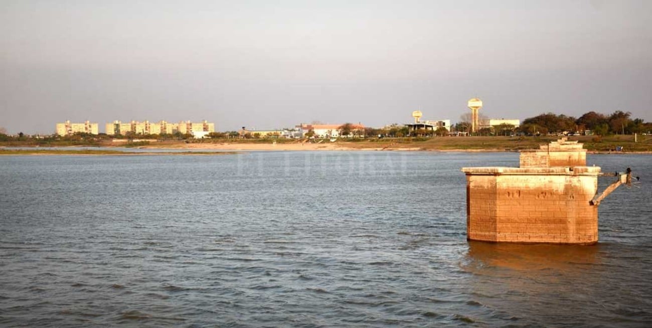 El Río Paraná volvería a cero en Santa Fe en dos semanas