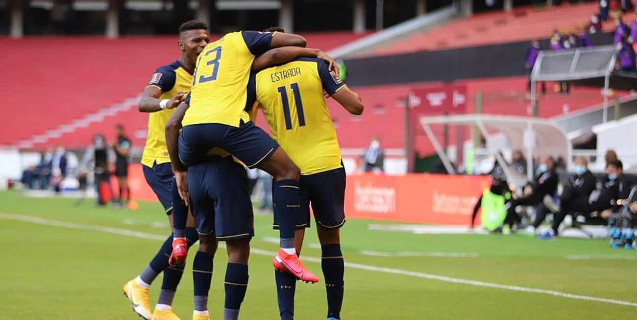 Ecuador se repuso de la derrota ante Argentina y venció por 4 a 2 a Uruguay