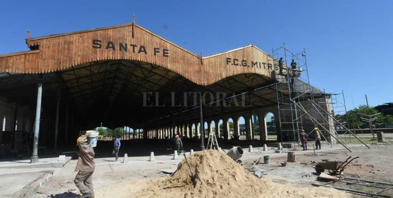 Inauguran obras de restauración en la Estación de FFCC Mitre