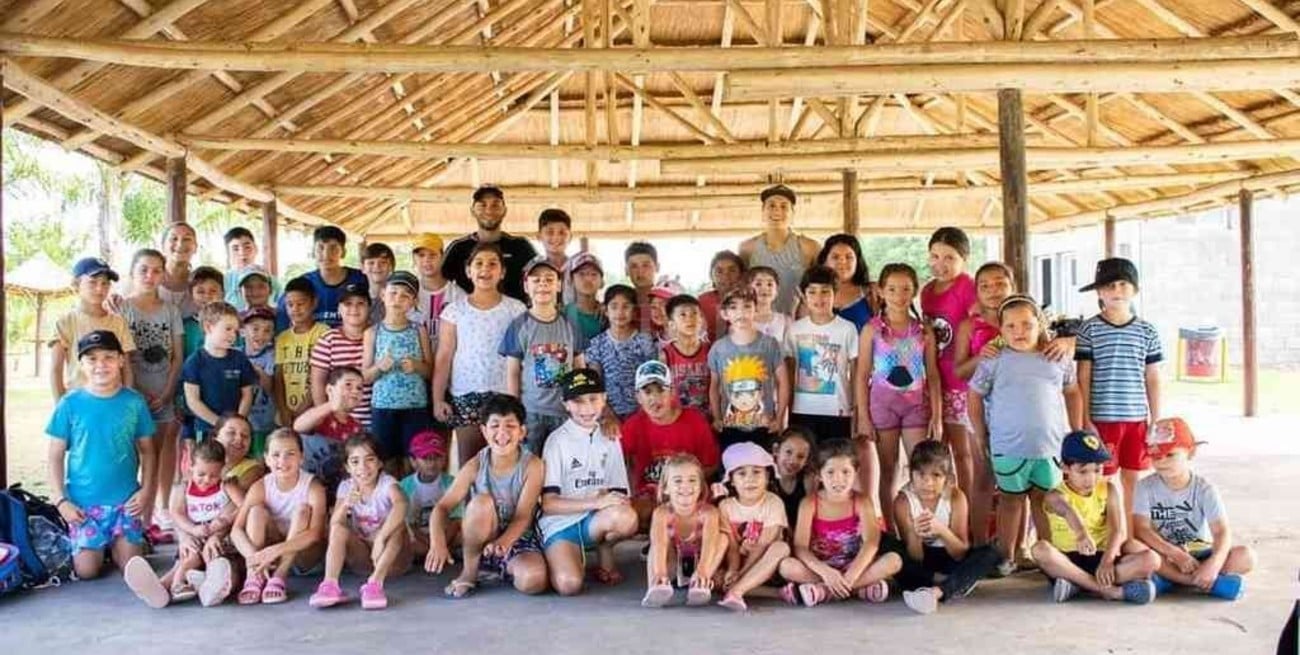 Niños de Matilde ya disfrutan de la colonia de vacaciones