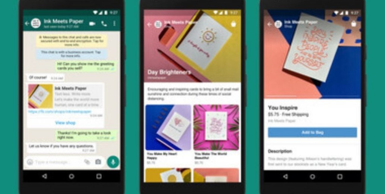 WhatsApp tendrá tienda como la de Facebook