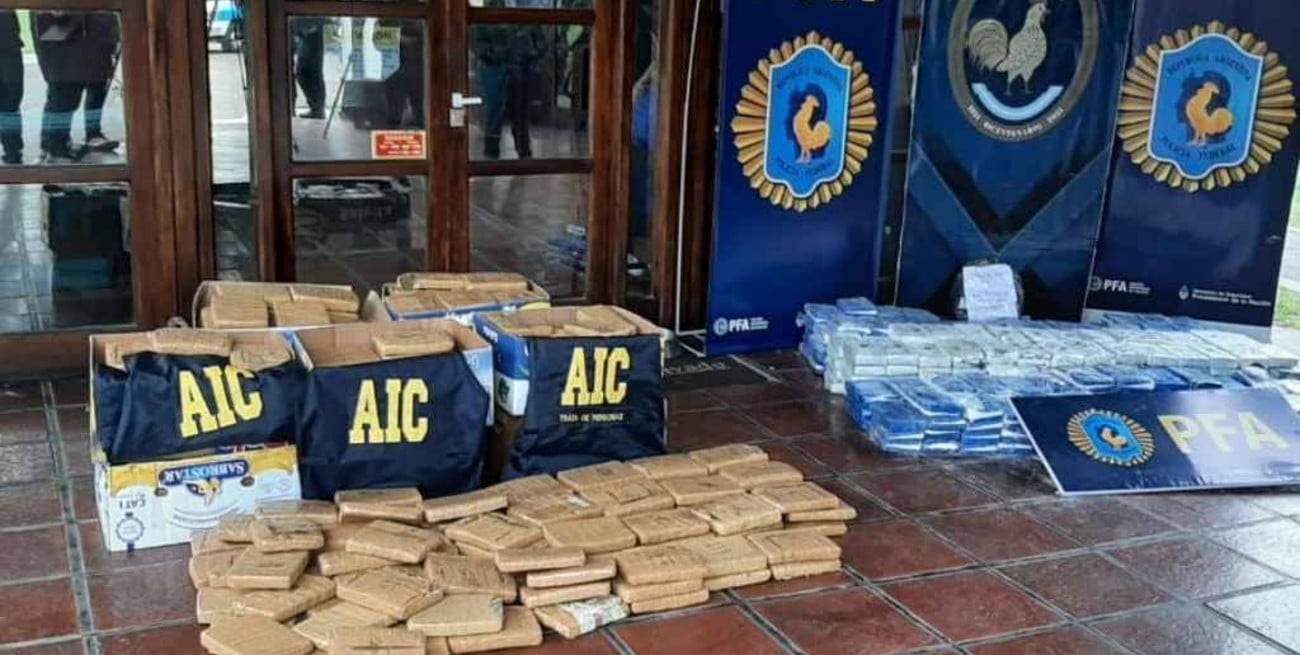 Se quemaron más de 400 panes de droga incautada por la Agencia de Investigación Criminal