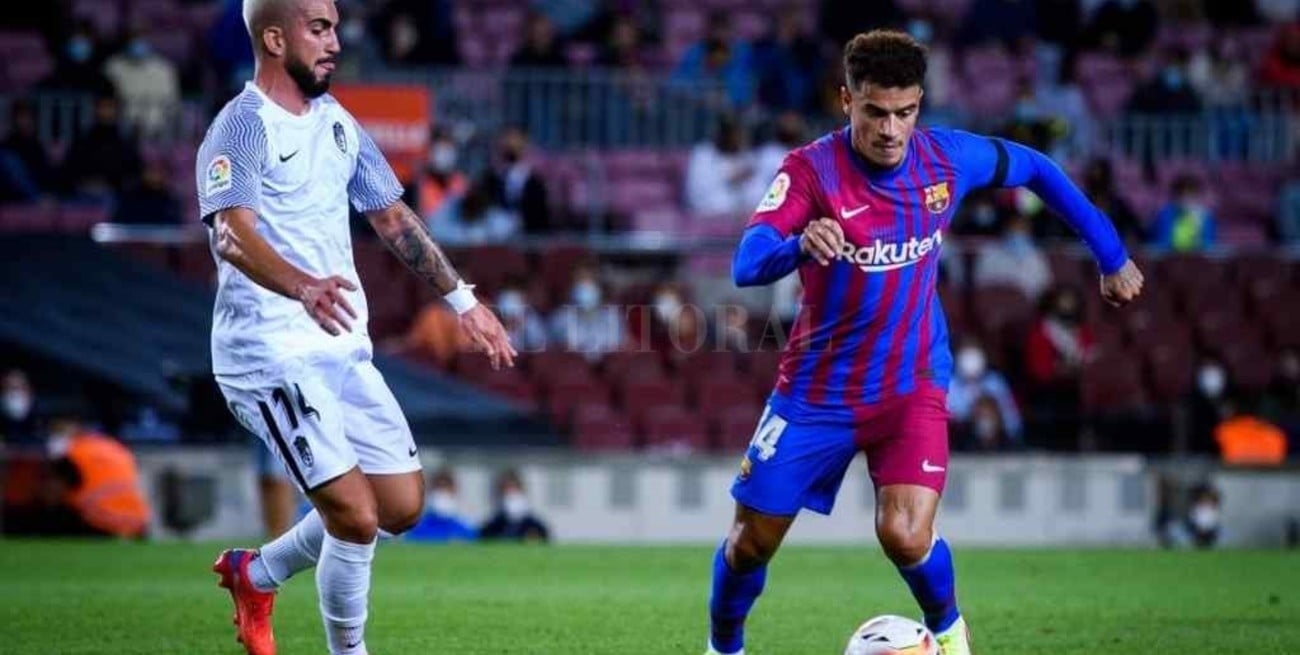 Barcelona rescató un empate ante Granada en el Camp Nou