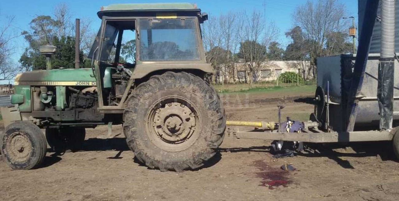 Murió un joven al caer de un tractor en el sur de Santa Fe