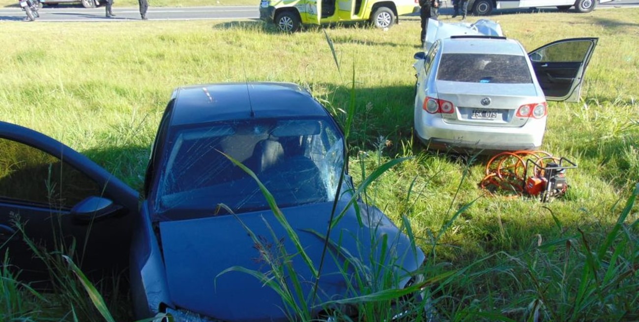 Falleció un hombre que protagonizó un violento choque en Venado Tuerto