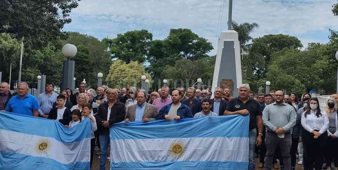 Reconocimiento a ex combatientes: Calvo formó parte de actividades en Sunchales