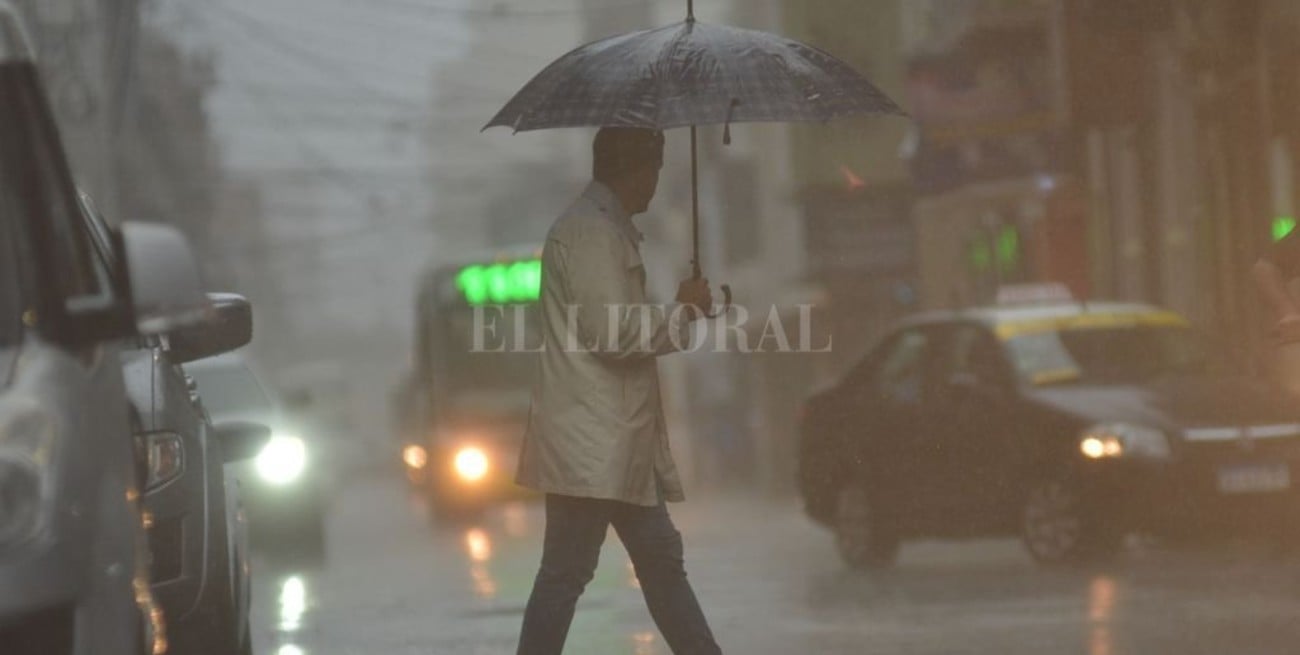 Emitieron un alerta por tormentas para este lunes en la ciudad de Santa Fe