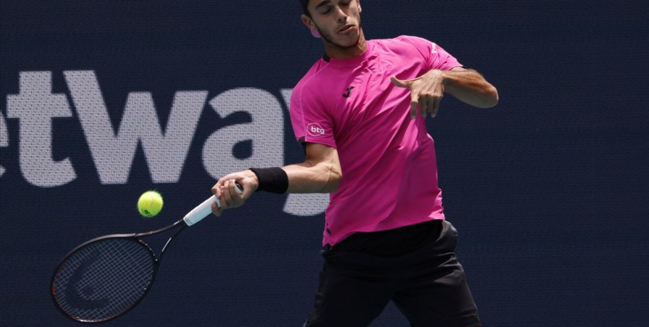 Francisco Cerúndolo no pudo con Ruud y quedó eliminado en las semifinales de Miami