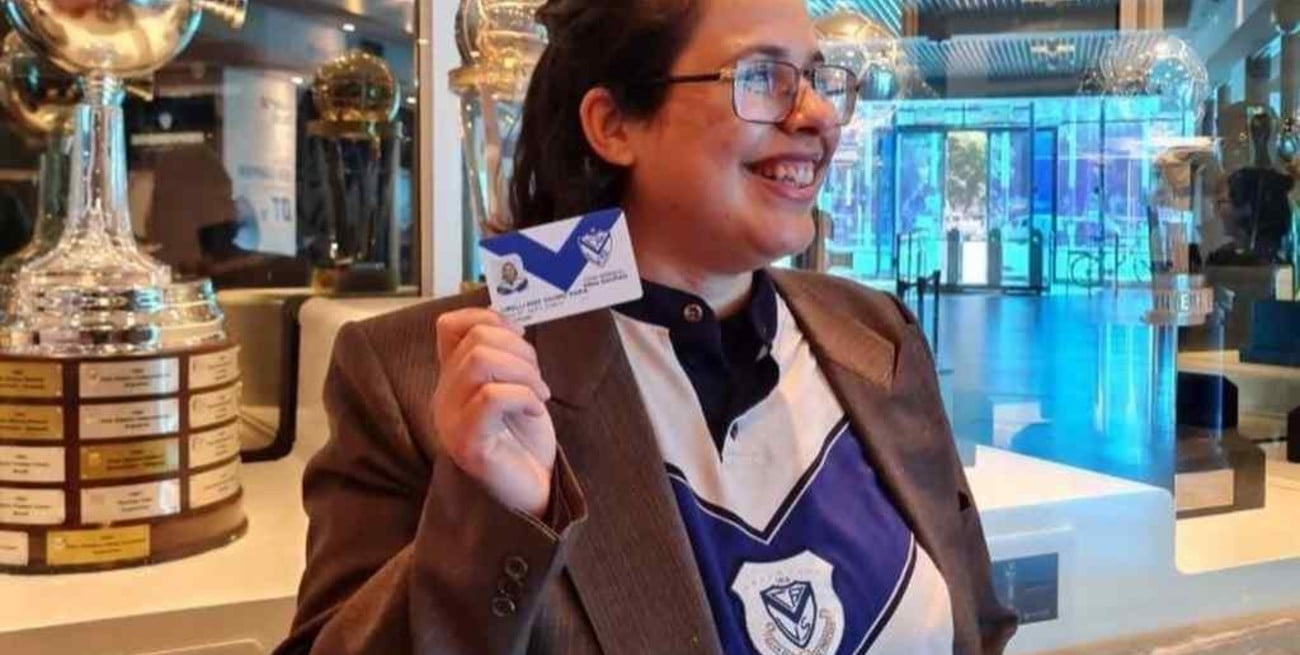 Un socio de Vélez logró tener el primer carnet no binario del fútbol argentino