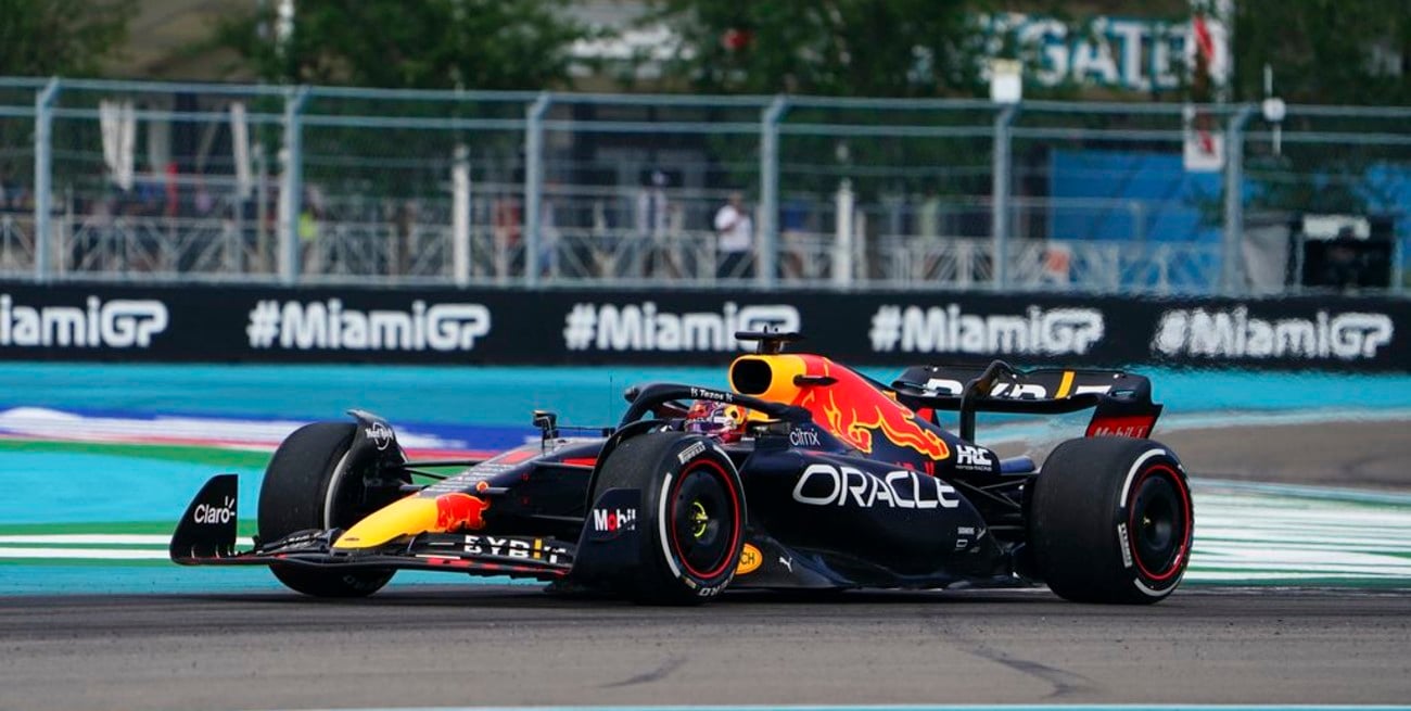 Max Verstappen ganó la primera edición del Gran Premio de Miami