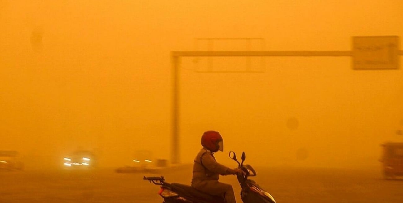 Tormenta de arena en Irak: se cerraron aeropuertos y escuelas