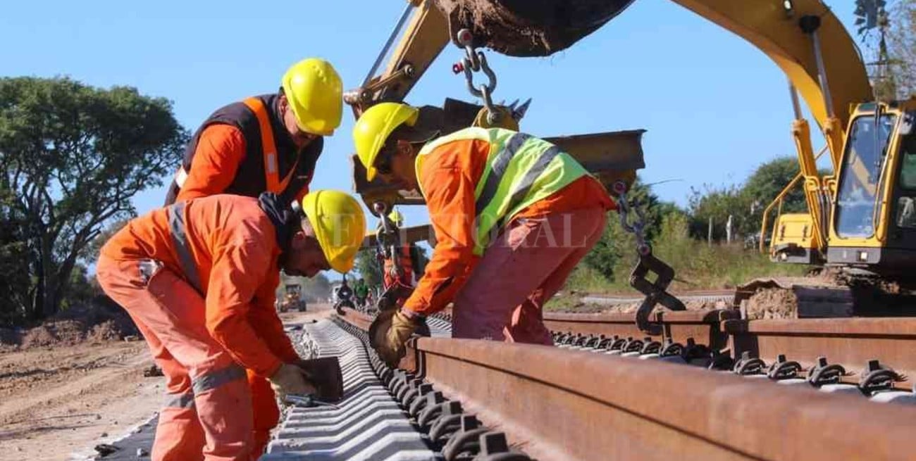 La inversión ferroviaria en Santa Fe supera los 6 mil millones de pesos