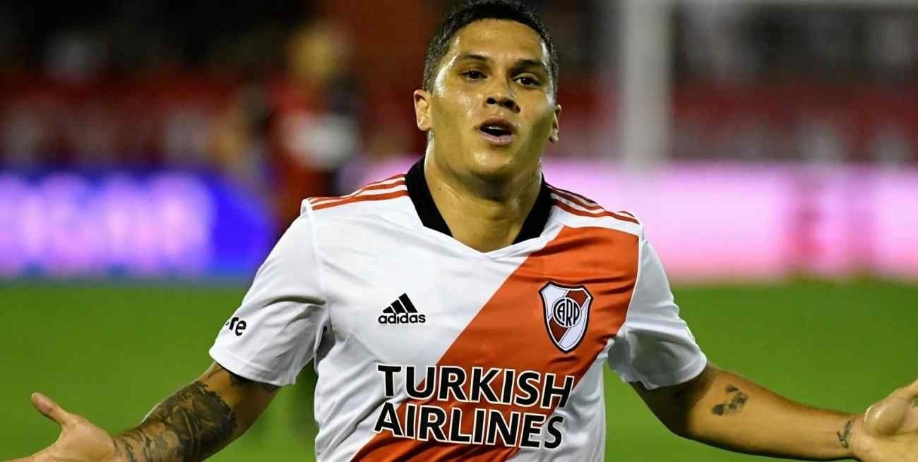 River pierde a Juanfer Quintero por lesión y no estará presente ante Colo-Colo