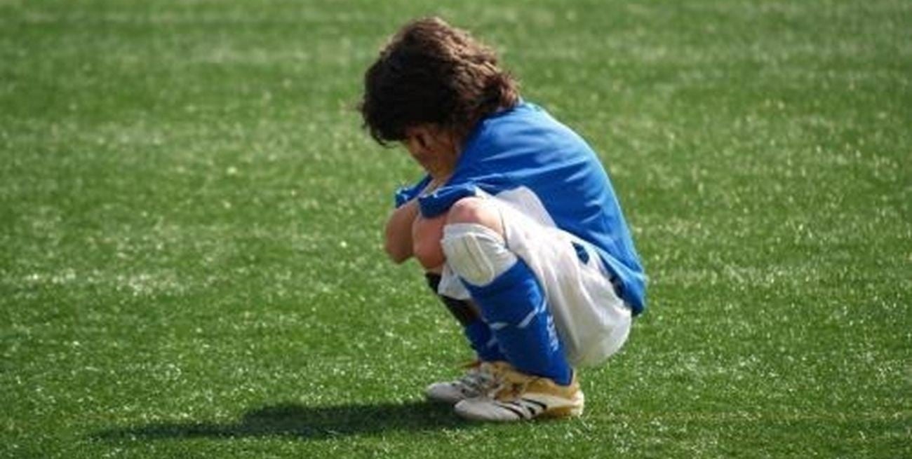 Cuando se mancha la pelota
