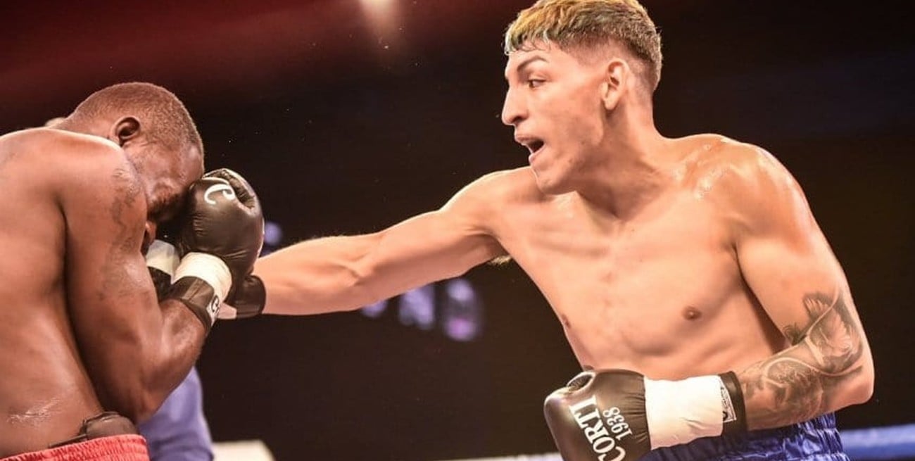 Boxeo: Pablo Corzo expone su cinturón ante el colombiano Alexi Rivera