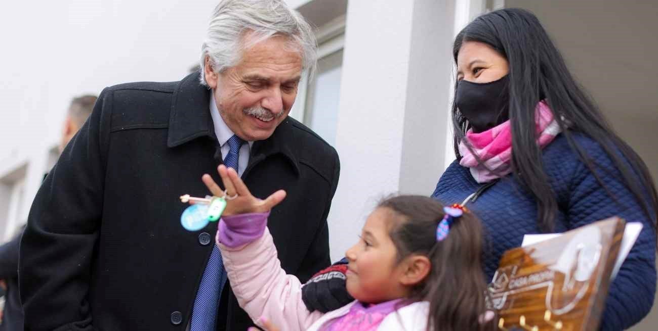 Alberto Fernández: "Si el Estado no activa, muchas familias no pueden acceder al derecho a una vivienda"