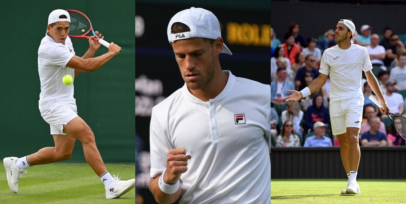 Wimbledon: Báez y Schwartzman pasaron de ronda y Cerúndolo luchó pero no pudo con Nadal