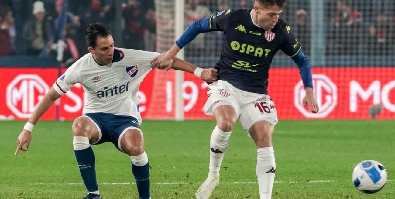 Copa Sudamericana: Unión cae ante Nacional por la ida de los octavos de final