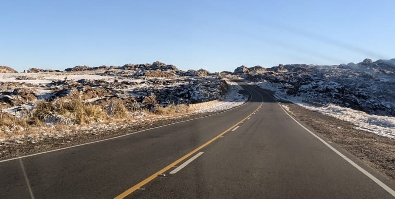 Luego de estar cerrado por la nieve habilitaron el Camino de las Altas Cumbres