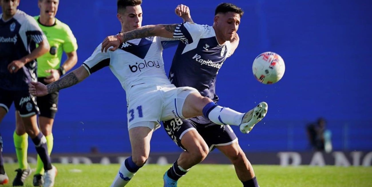 Gimnasia empató con Vélez y quedó a 3 puntos de la cima de la Liga Profesional