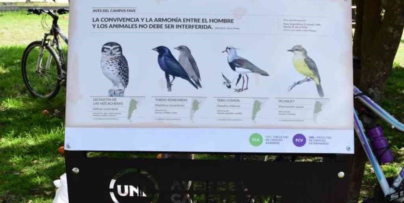 El Campus FAVE presentó su nuevo paseo de aves