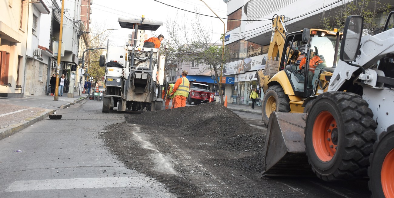 Dónde son los trabajos de bacheo este martes en la ciudad de Santa Fe