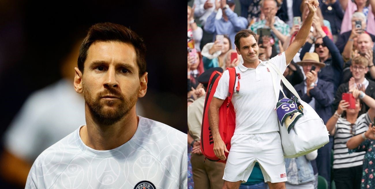 El mensaje de Lionel Messi para Roger Federer tras el anuncio de su retiro