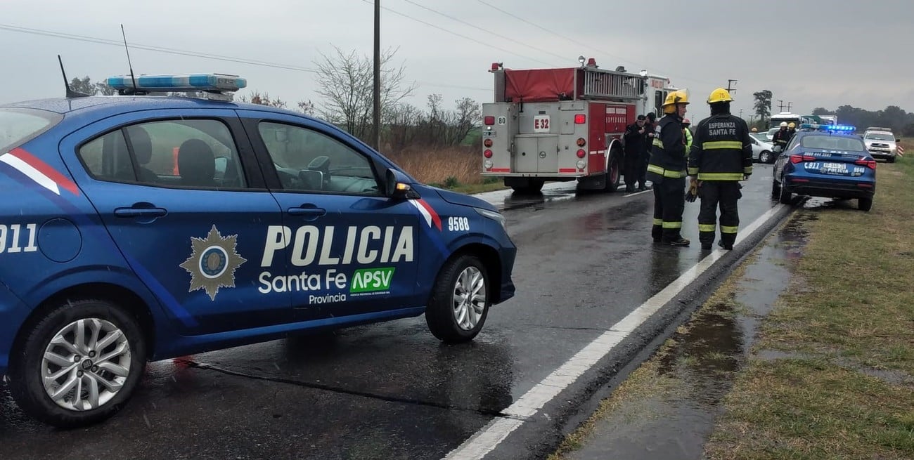 Accidente fatal sobre la Ruta Provincial 4