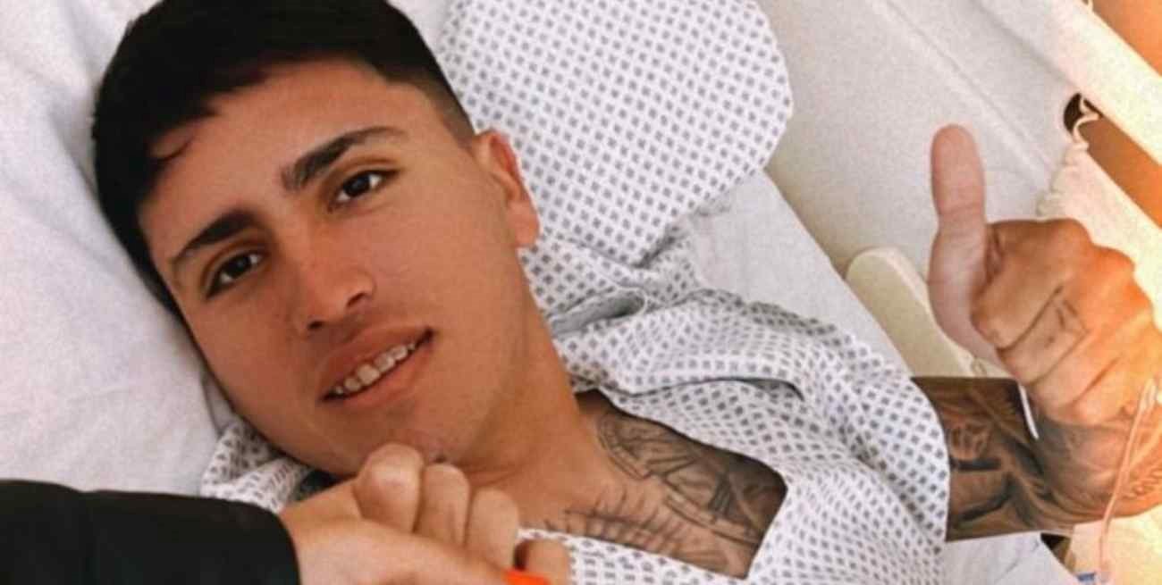 Facundo Farías fue operado con éxito de su lesión de rodilla