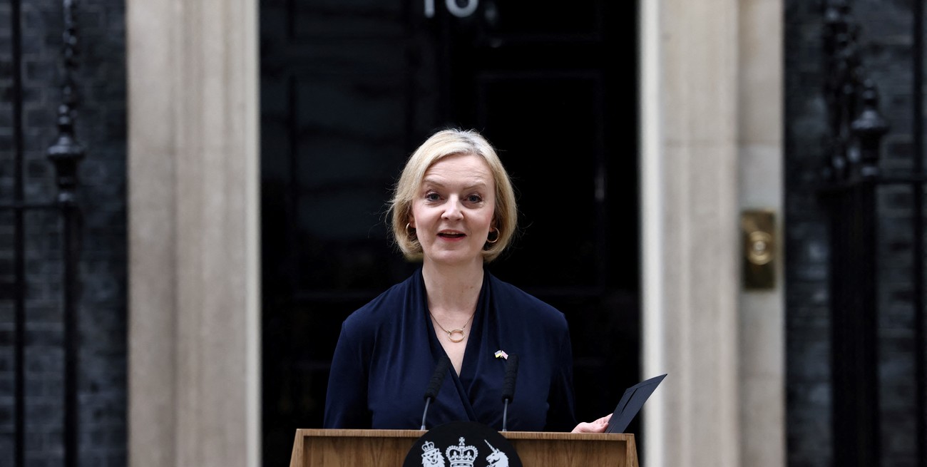 Liz Truss renuncia al cargo de primera ministra del Reino Unido